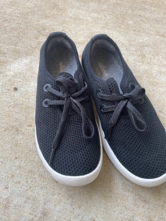 allbirds Shoes - Allbirds Tree Skippers Women’s Casual Sneakers Black With White Soles Size 7